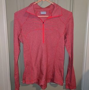 EUC Women's Columbia zip up active wear top